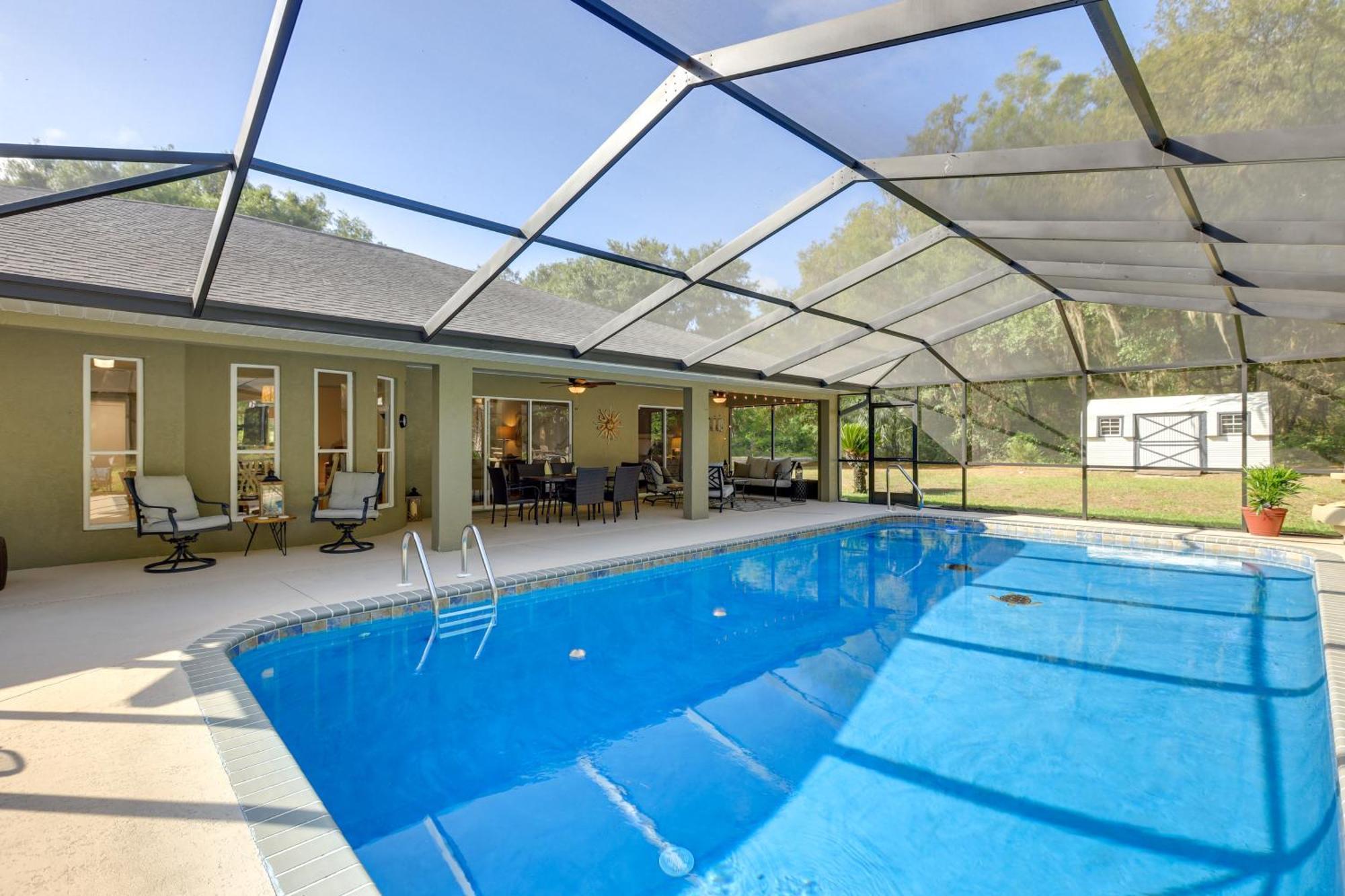8 Mi To Rainbow Springs Dunnellon Area Home! Εξωτερικό φωτογραφία