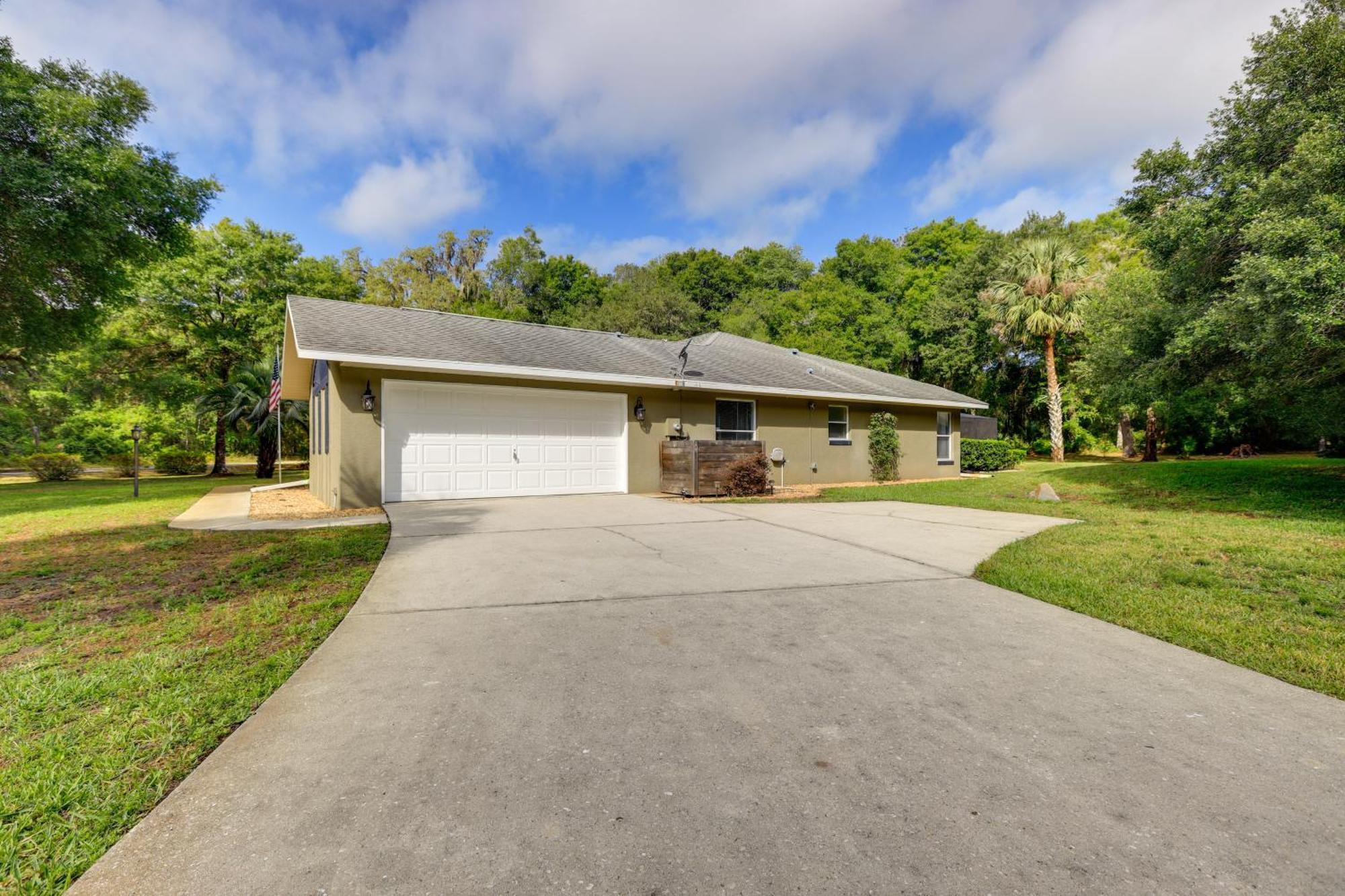 8 Mi To Rainbow Springs Dunnellon Area Home! Εξωτερικό φωτογραφία