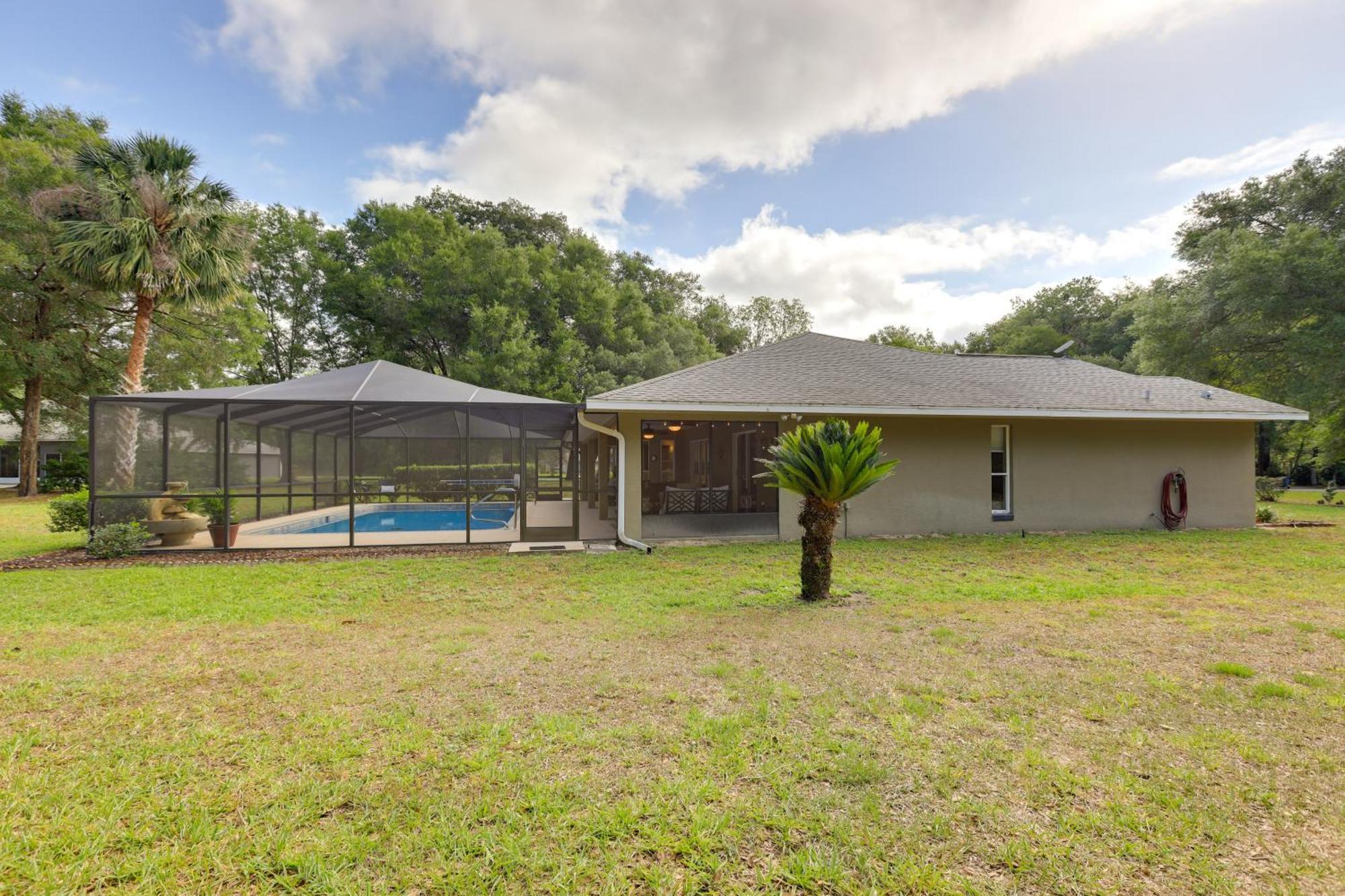 8 Mi To Rainbow Springs Dunnellon Area Home! Εξωτερικό φωτογραφία