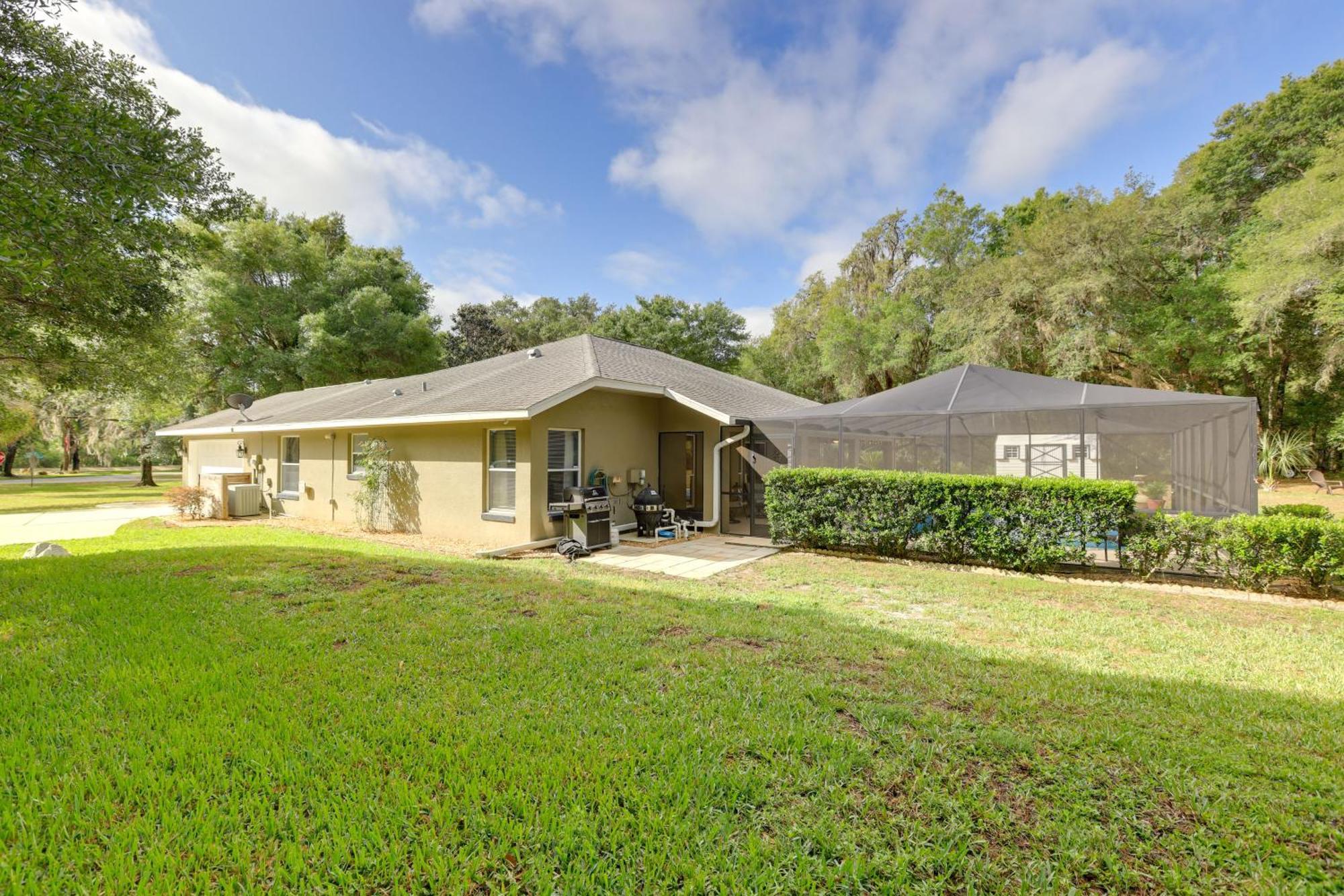 8 Mi To Rainbow Springs Dunnellon Area Home! Εξωτερικό φωτογραφία